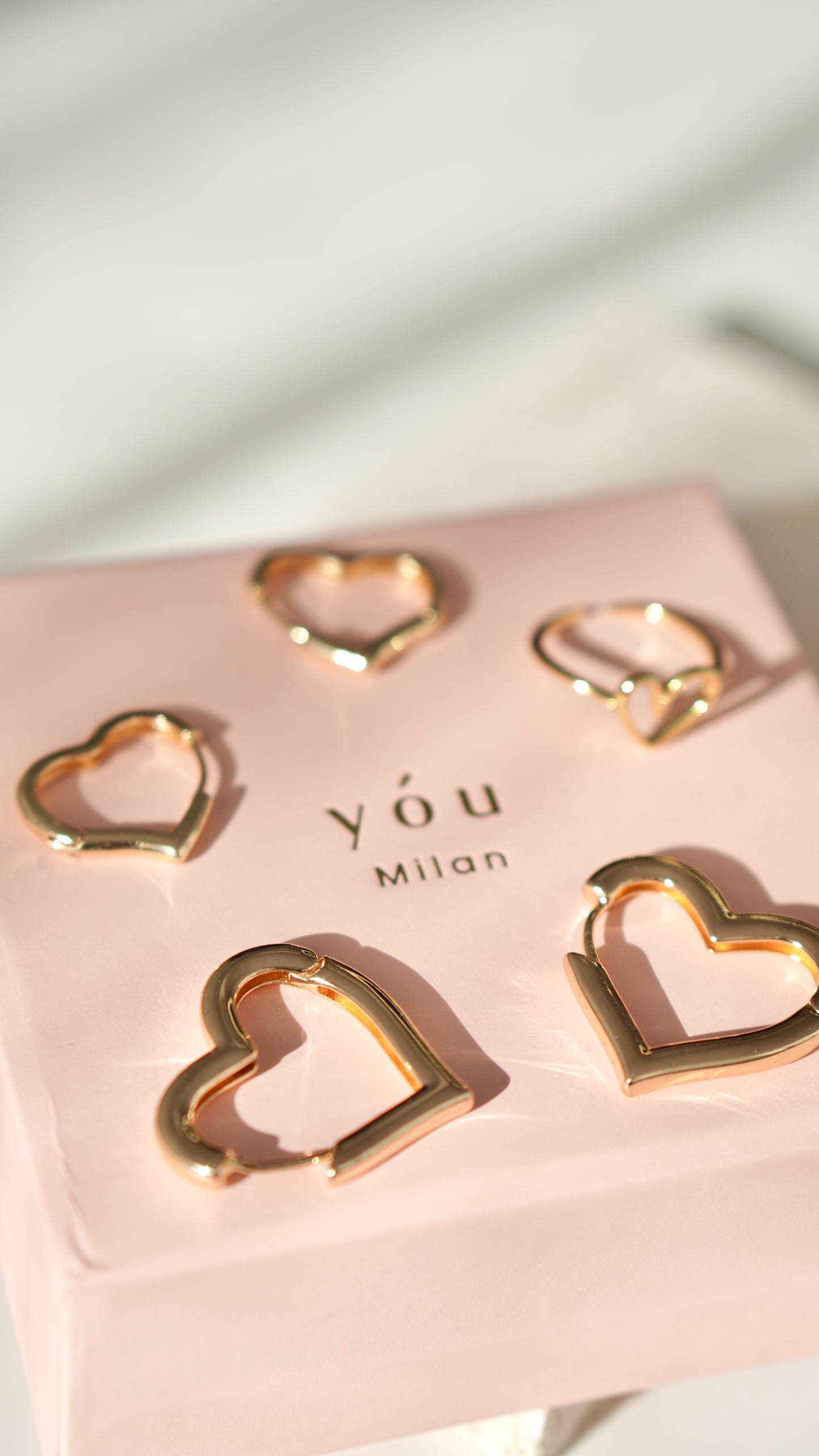 About love Huggie earrings