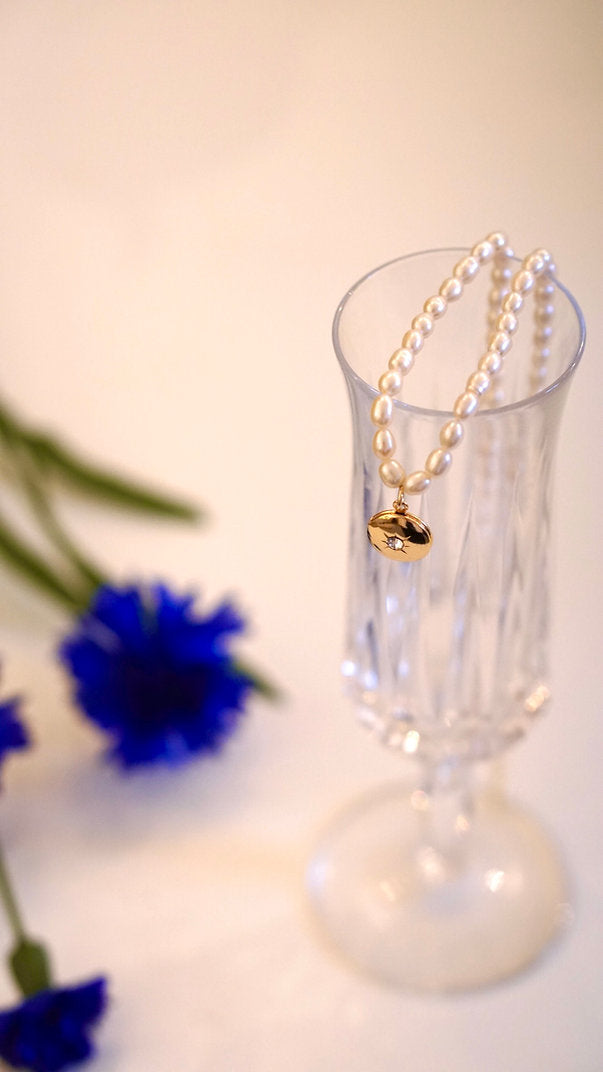 Medium Seed Pearl Necklace