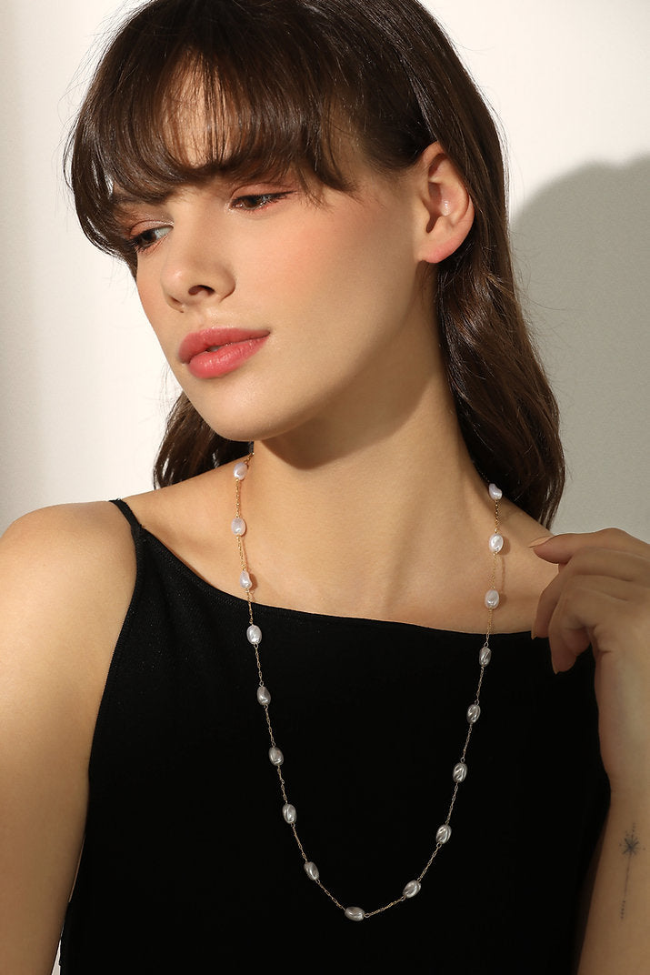 Northanger Abbey collana di perle di design
