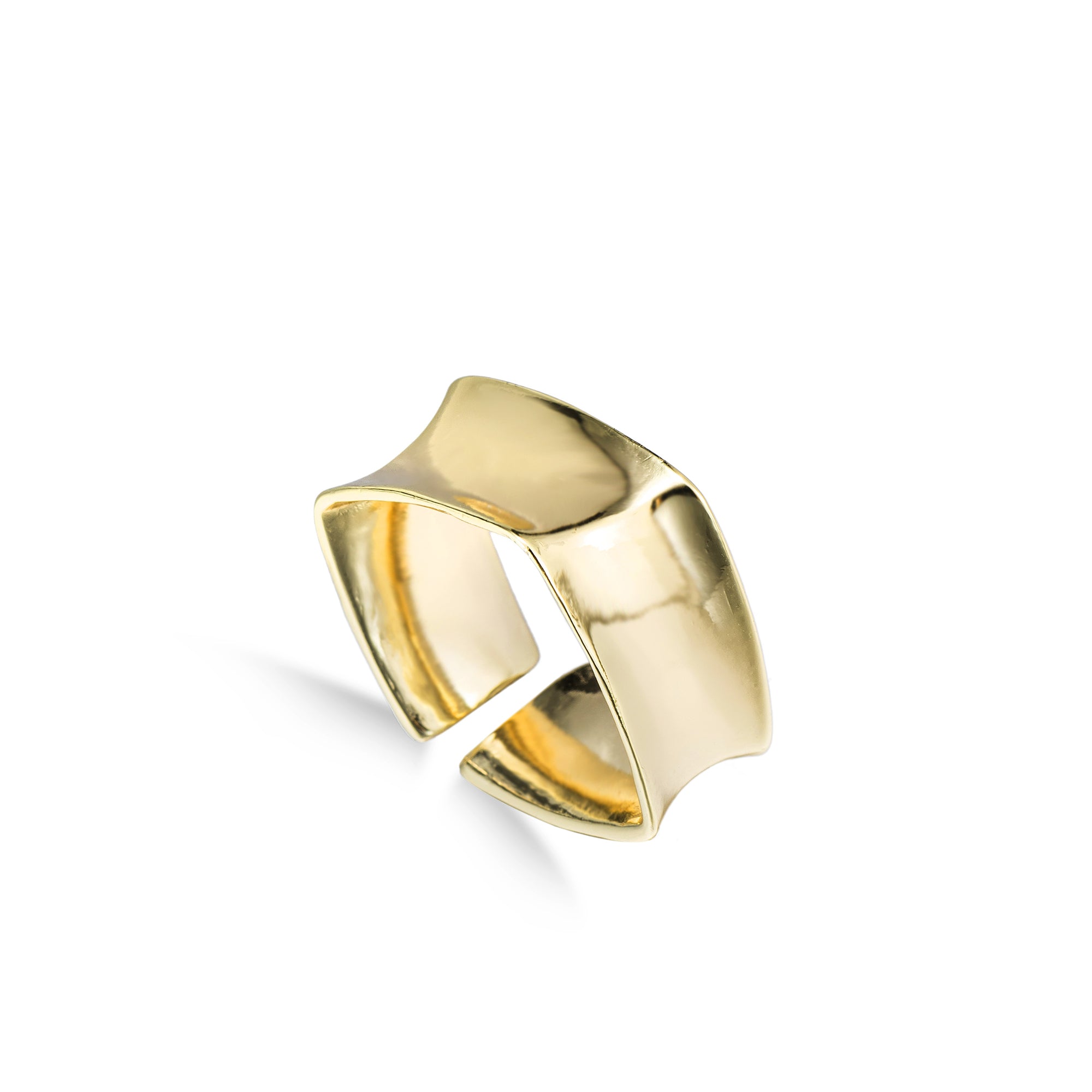 Anello Sottile Con 2 Fori - Misura 52 - Placcato Oro 3 Micron X1 - Perles & Co - Foto 1