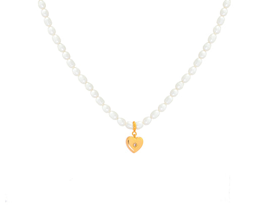 Ciondolo Cuore Scintillante