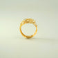Lotus Mini Pearl Ring