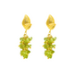 Cluster of Mediterranean Peridot Earrings