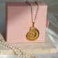 Golden Seashell Pendant