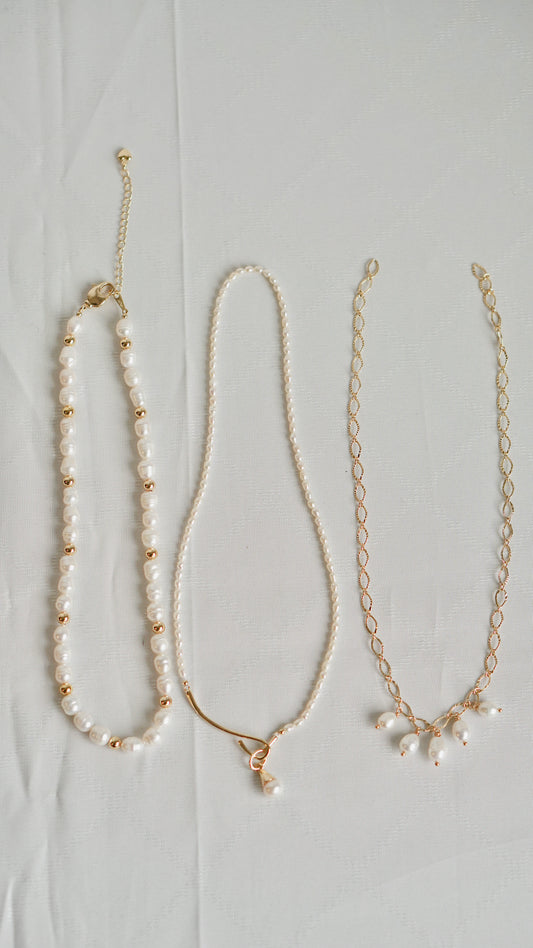 Mini Seed Pearl Necklace