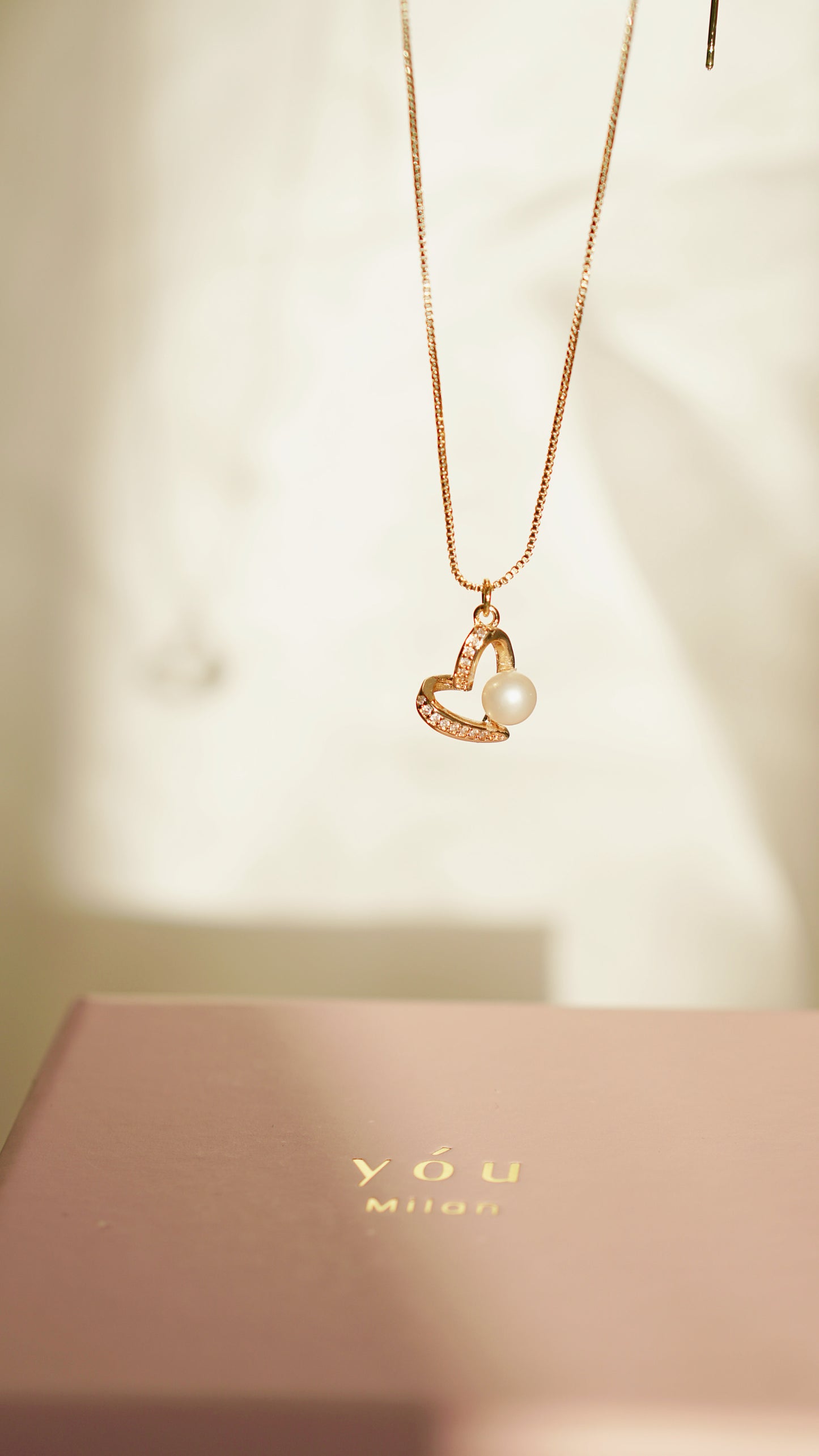 Sparkling Heart Necklace 
