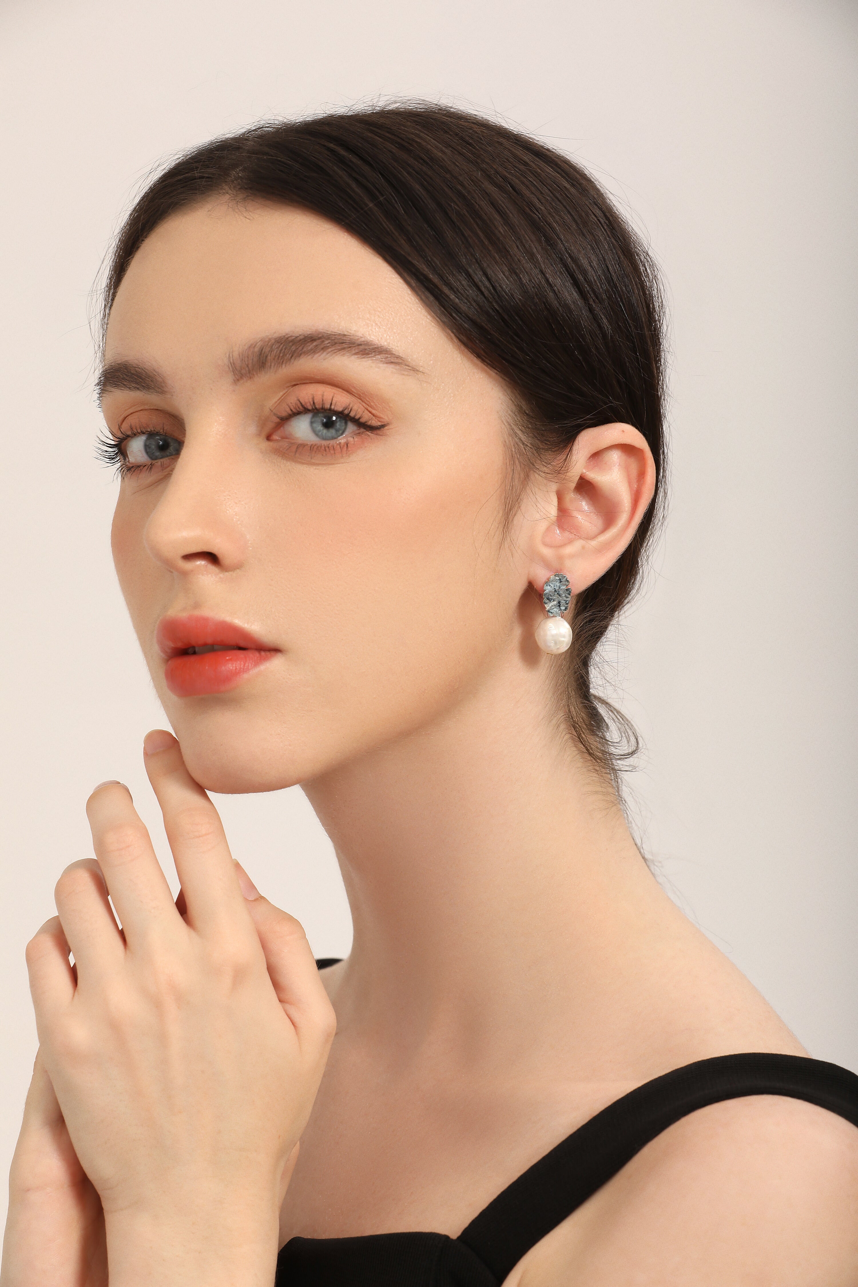 Yowivon Set Di 9 Paia Orecchini Pendenti Preppy Con Perle - Placcato Oro 14K, Ipoallergenici, Per Donne E Ragazze