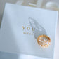 Lotus Mini Pearl Ring