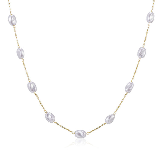 Northanger Abbey pearl necklace